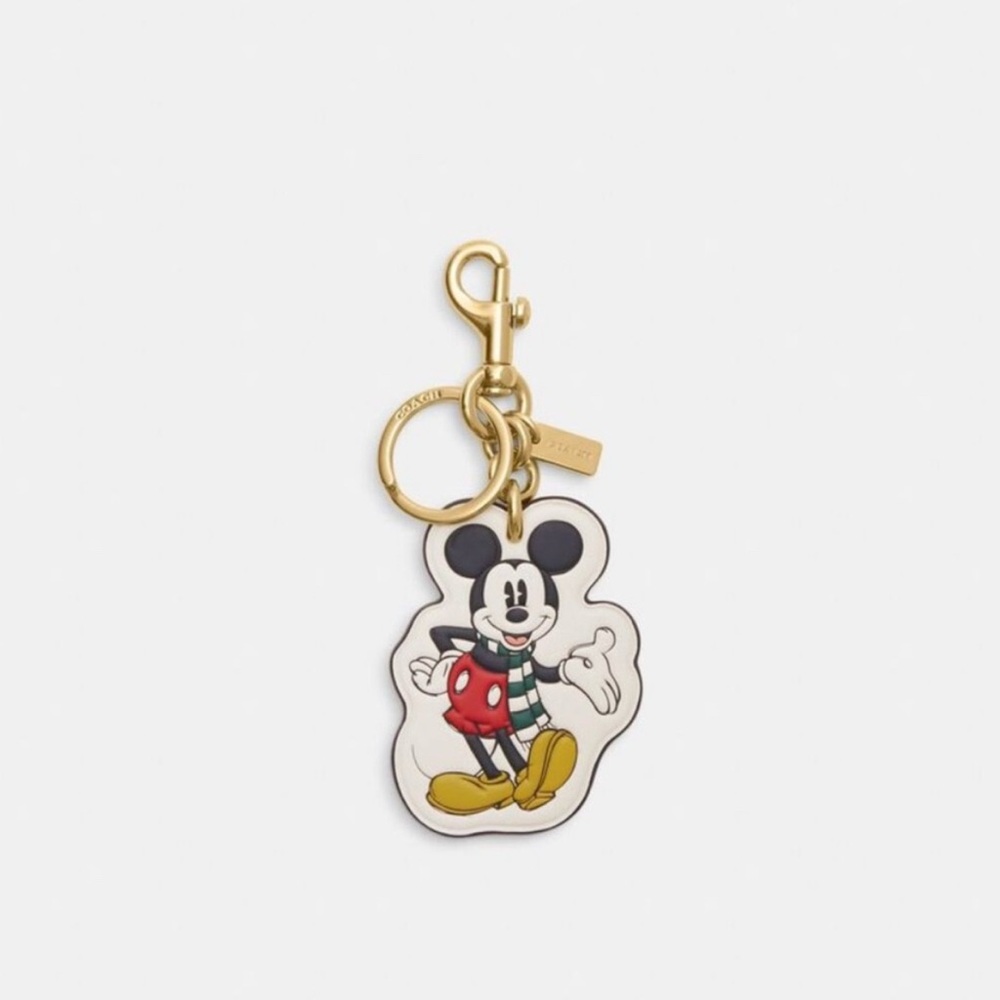 Coach Mickey Mouse Keychain Disney X Coach